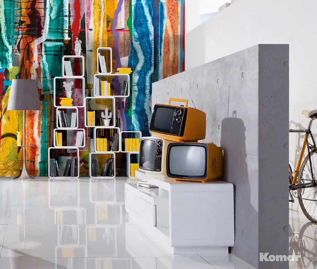 Clearwater XXL - Gebäude - Großmotiv - Schwarz - Weiß - Komar.Vlies