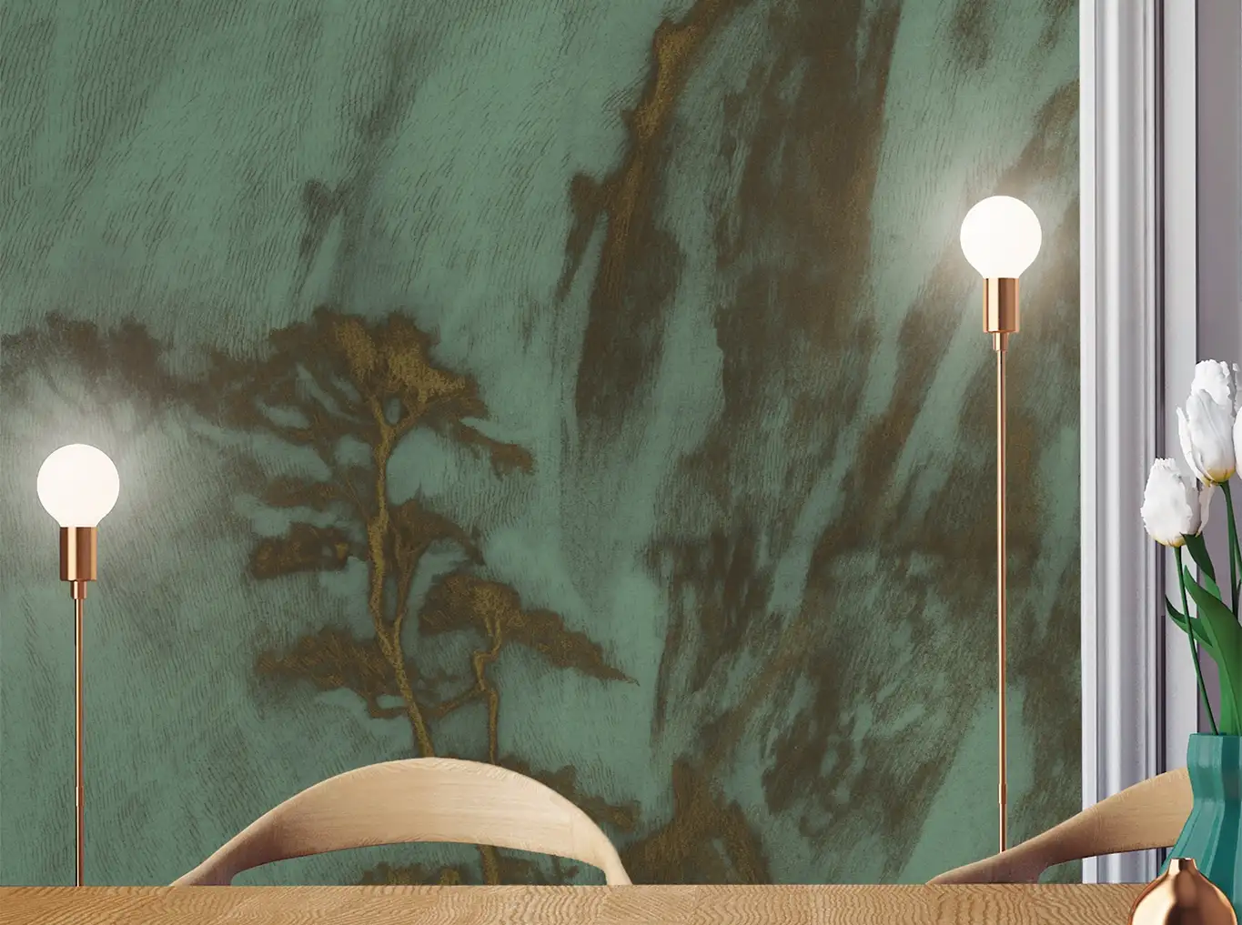 Teulada - Braun - Grün - Ocker - Schmitz