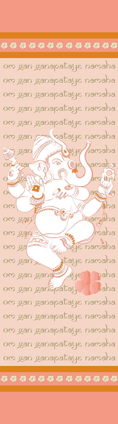 Der Tanzen Ganesha - vliestapete