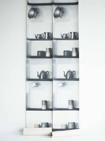 Bric-a-Brac Shelf, white - tapete mit