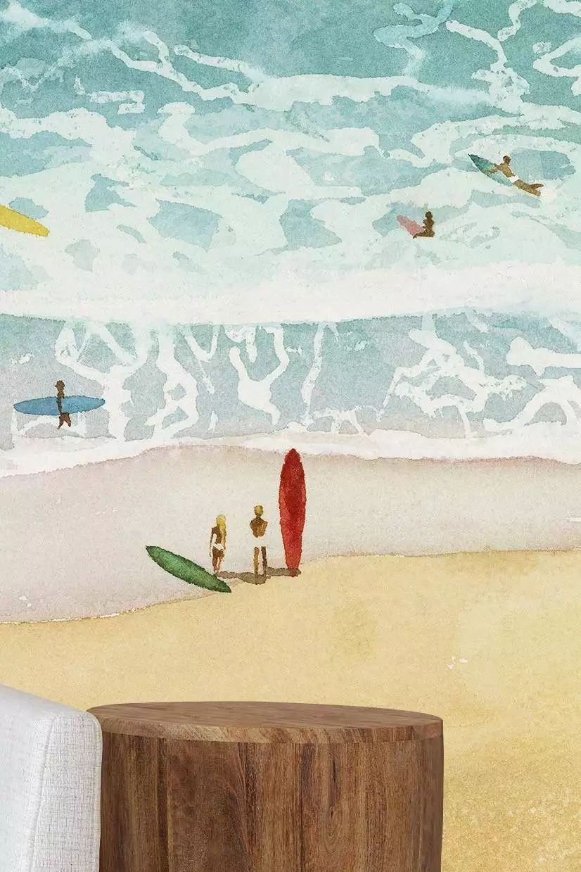 Surf, col.01 - Strand - Blau - Multicolor - Isidore Leroy