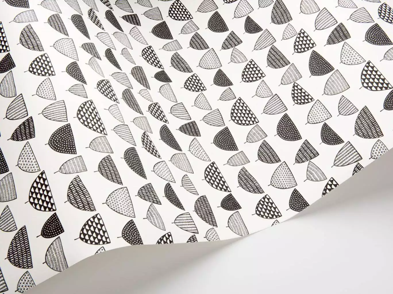 Allsorts, duo - Moderne Muster - Anthrazit - Creme - Schwarz und Weiß - MissPrint