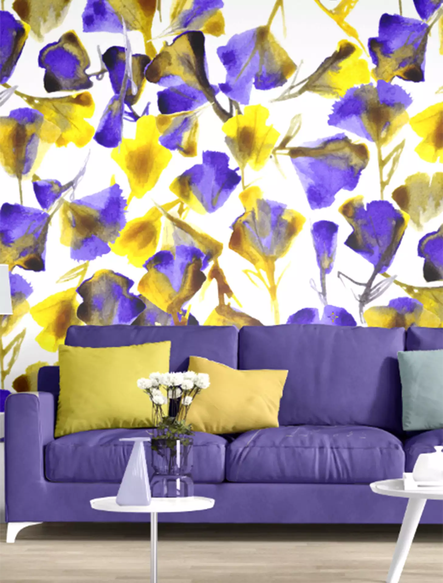 Juli - Blumen - Blätter - Äste - Multicolor - Luise & Otto