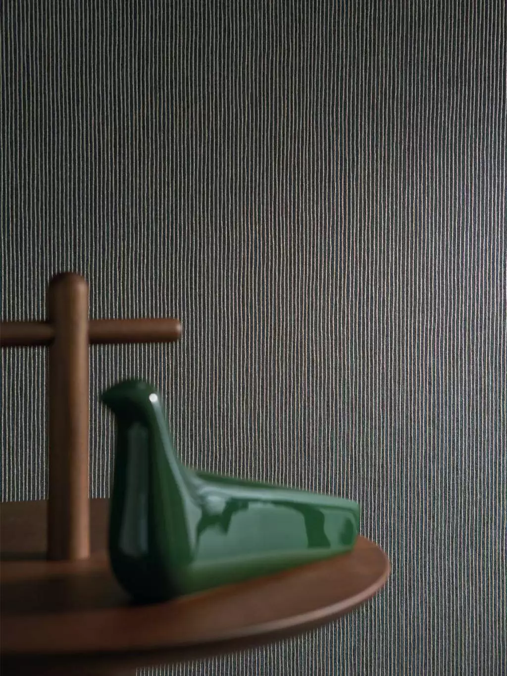 Sulpice, col. 40 - Streifen - Anthrazit - Gold - Casamance