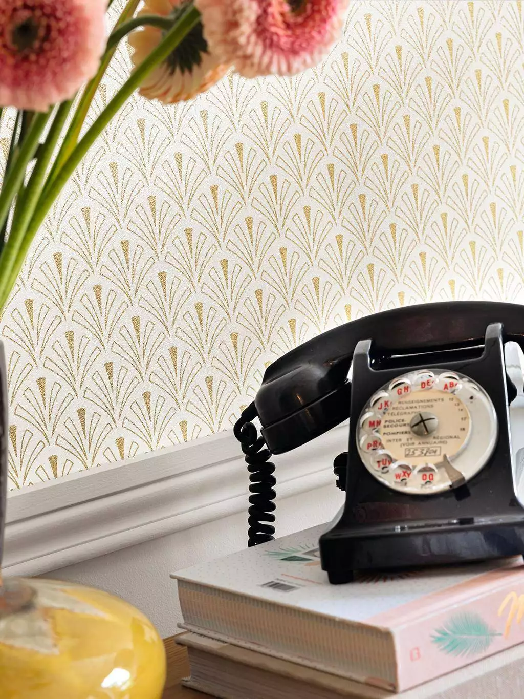 Abundance, col. 10 - Fächer - Gold - Weiß - Caselio