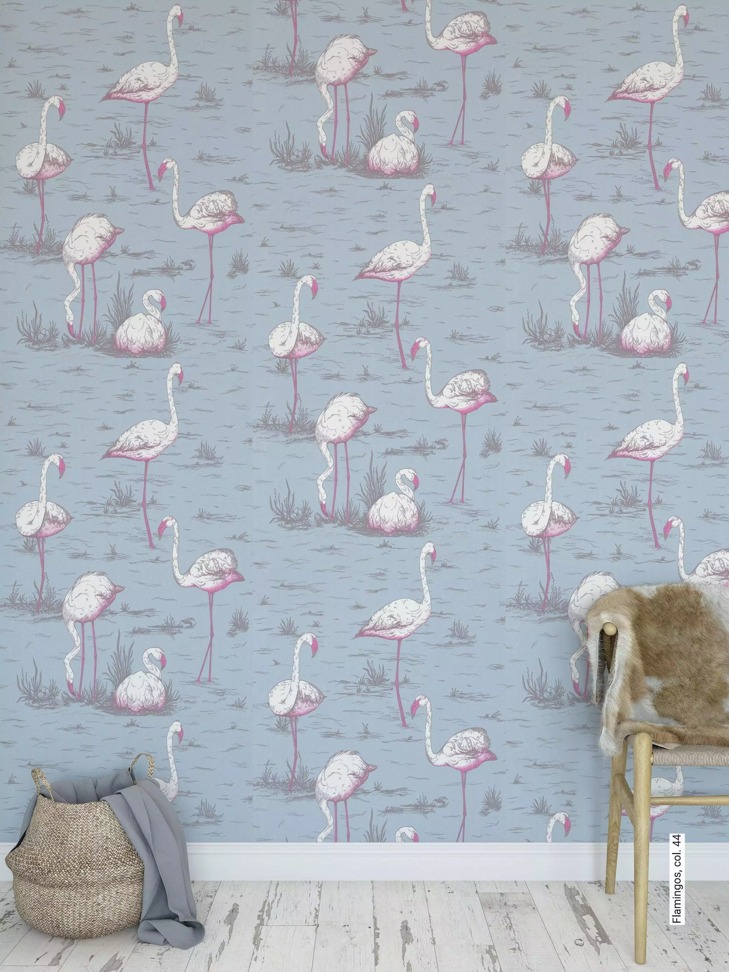 Tapete Flamingos, col. 44