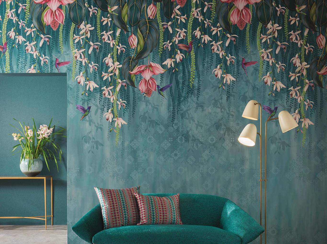 Trailing Orchid, col. 1 - vliestapete mit