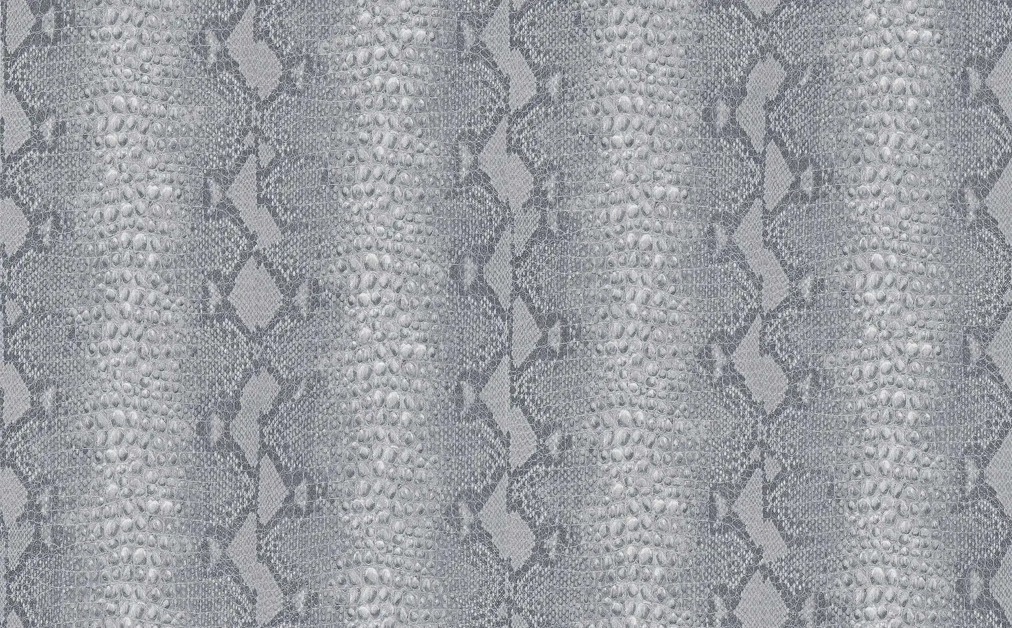 Tahsin - animal print - Anthrazit - Grau - Silber - Matex