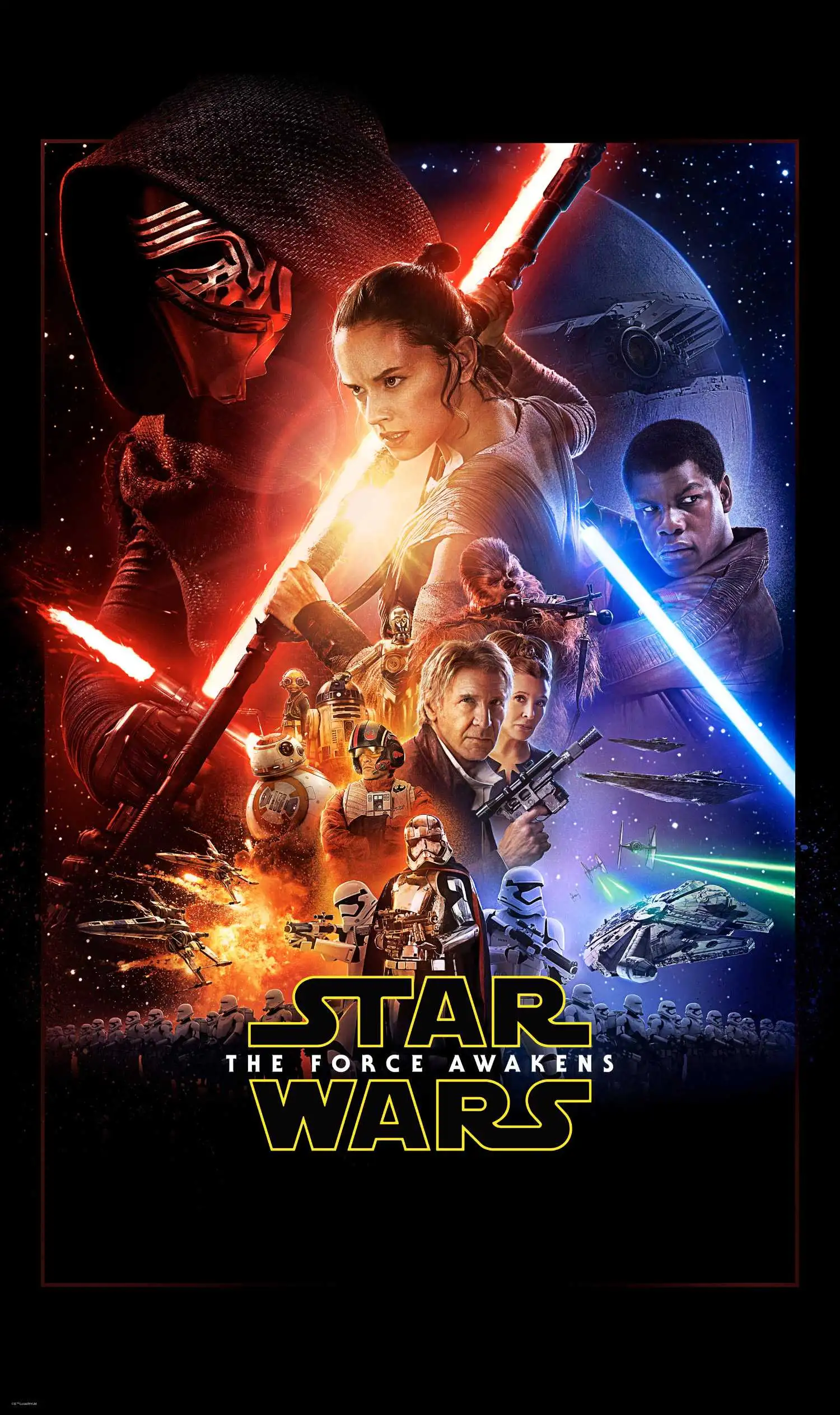 Fototapete Star Poster Movie Wars Official EP7