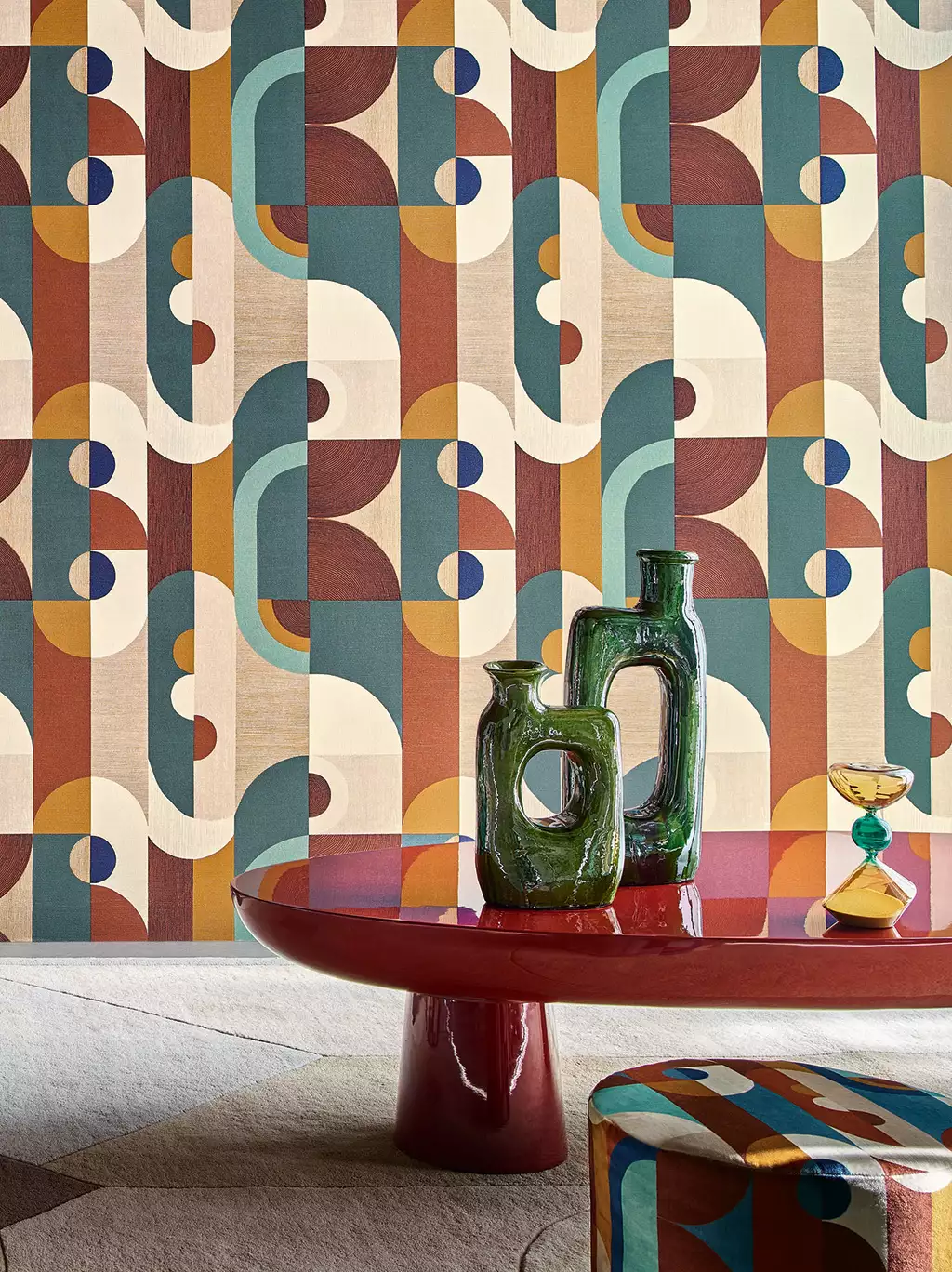 Vassily, col. 10 - Grafische Muster - Multicolor - Casamance