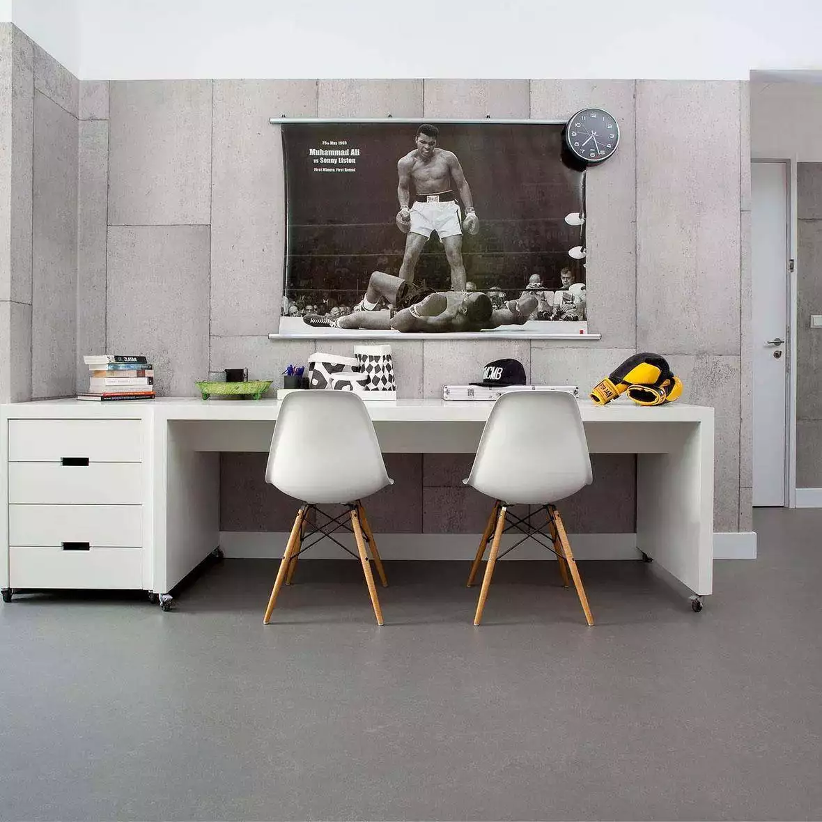 Concrete Large Tiles, col. 01