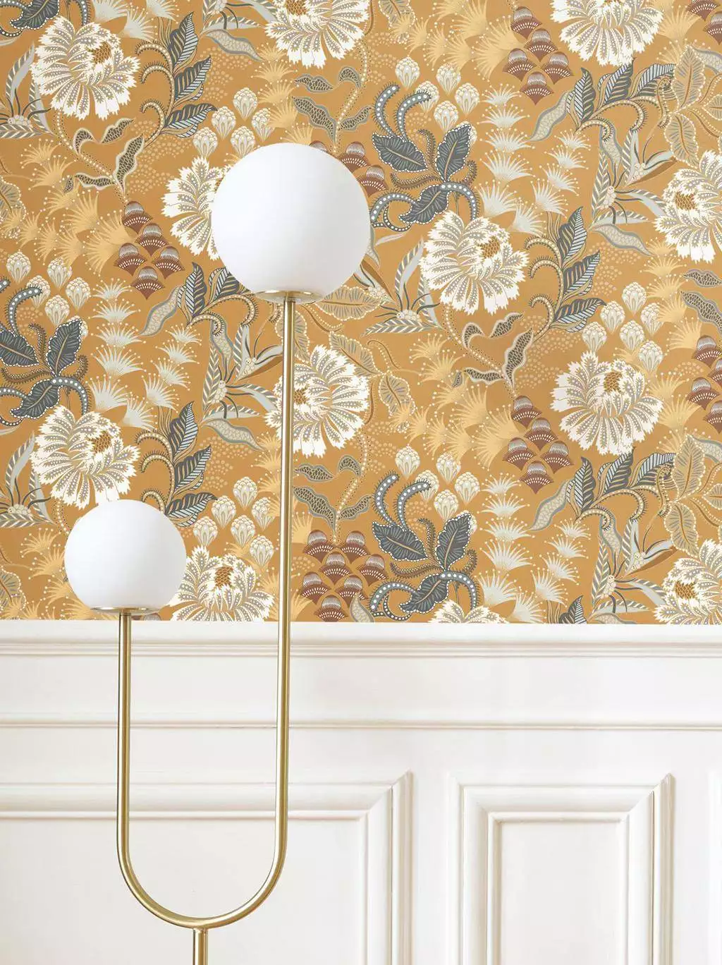 Bloomsburry, col. 48 - Blumen - Blätter - Florale Muster - Multicolor - Casadeco