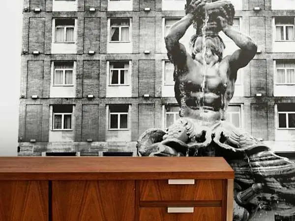 Raumbild barberini' square - Gebäude - Anthrazit - Grau - Weiß - Carlos