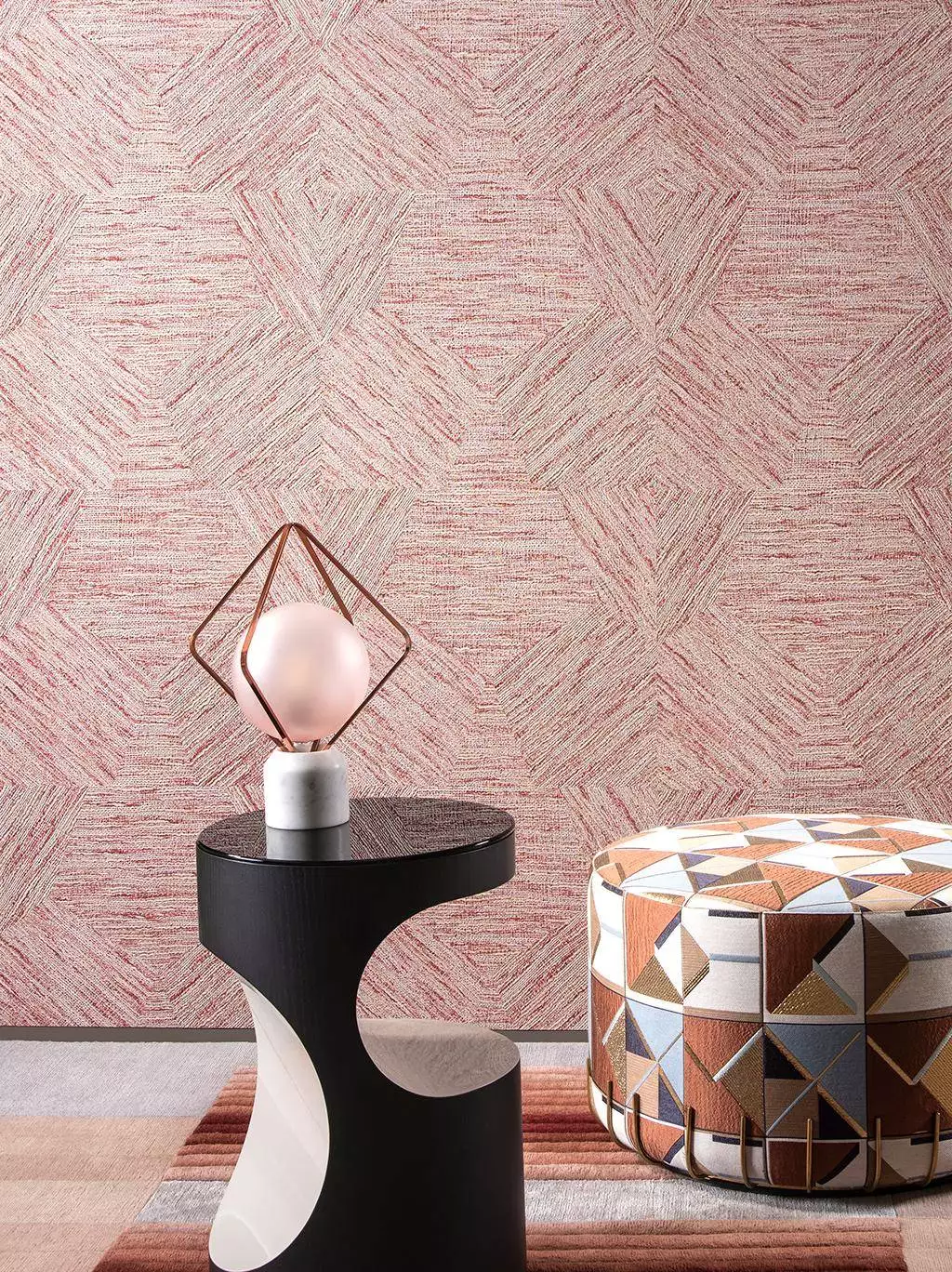 Pentagono, col. 6 - Grafische Muster - Moderne Muster - Multicolor - ARTE