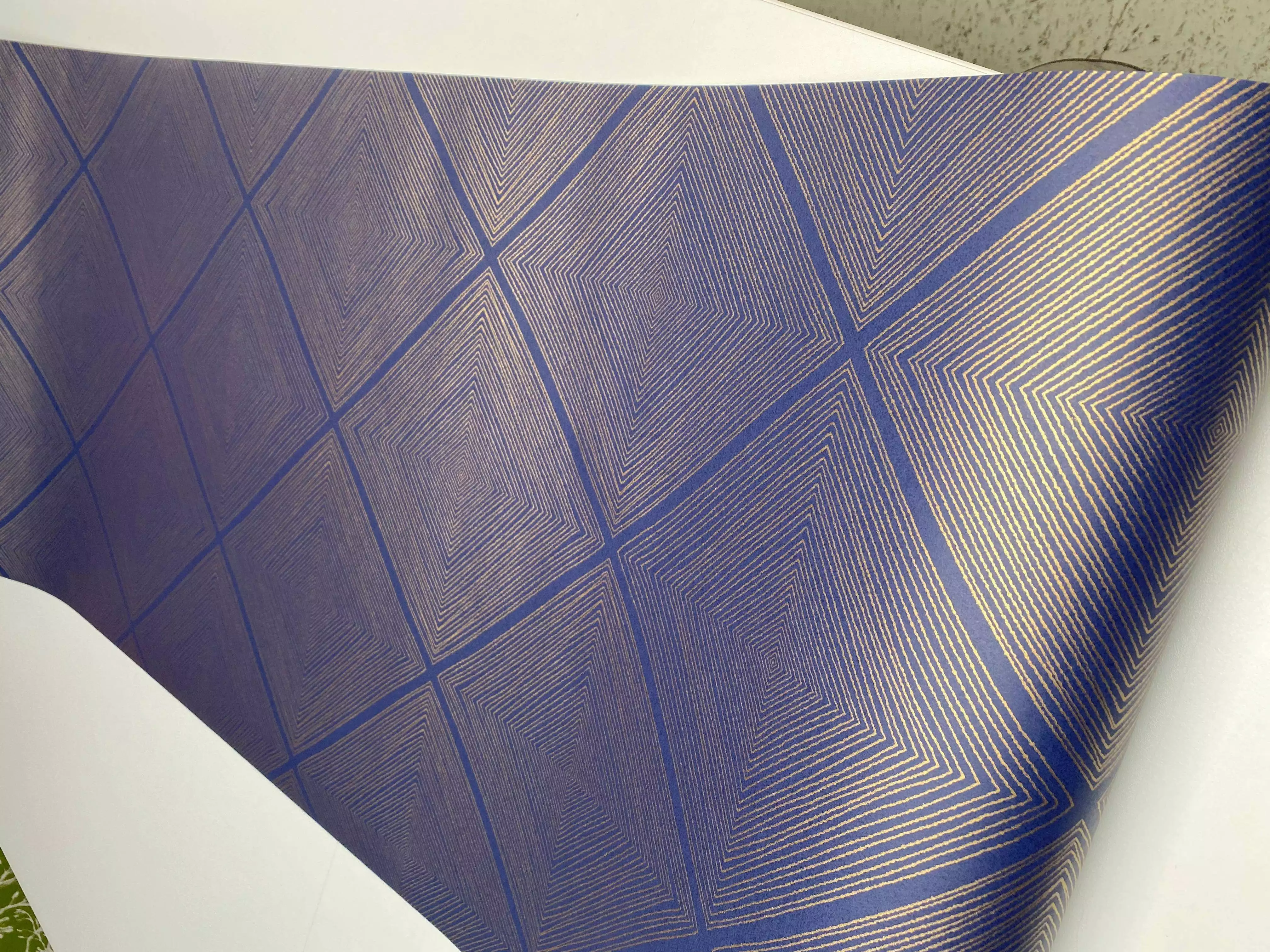 Aja, col.21 - Quadrate/Rechtecke - Blau - Eijffinger