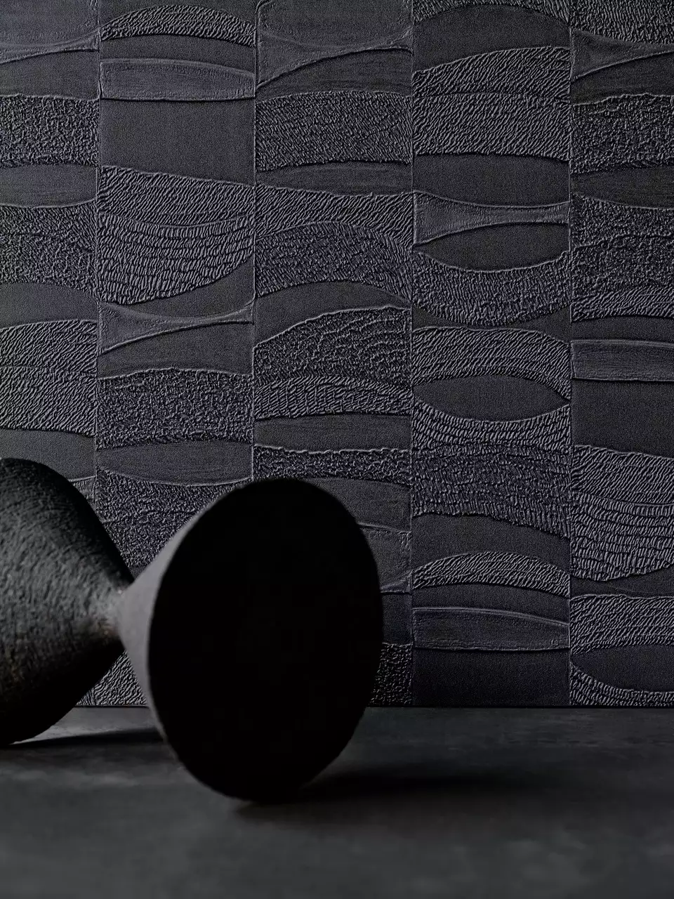 Limo - 23220EWC - 3D Tapeten - abstrakt - Anthrazit - wall & decò