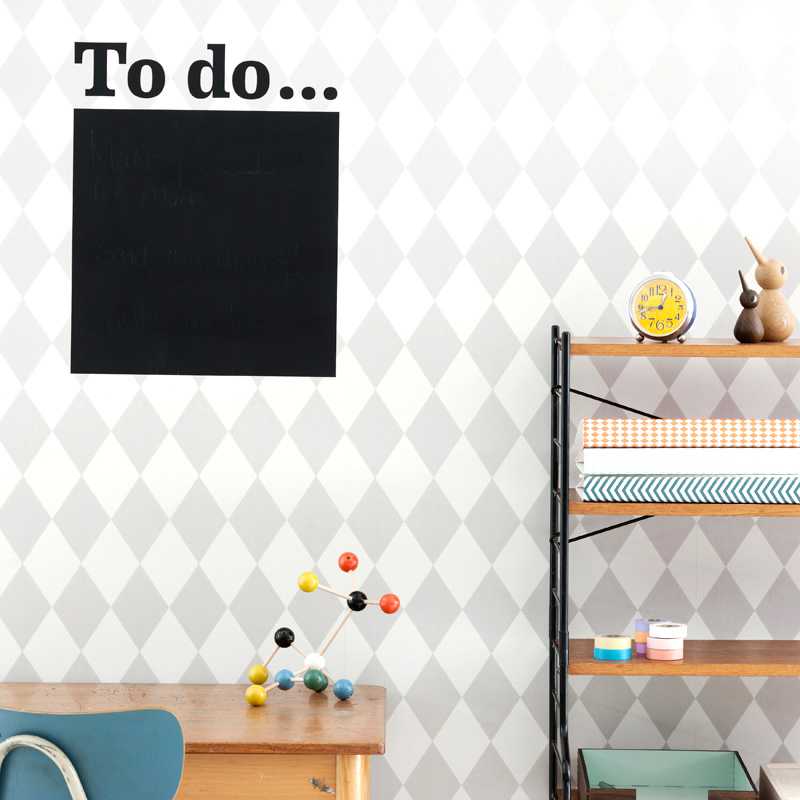 Harlequin, grey - tapete mit