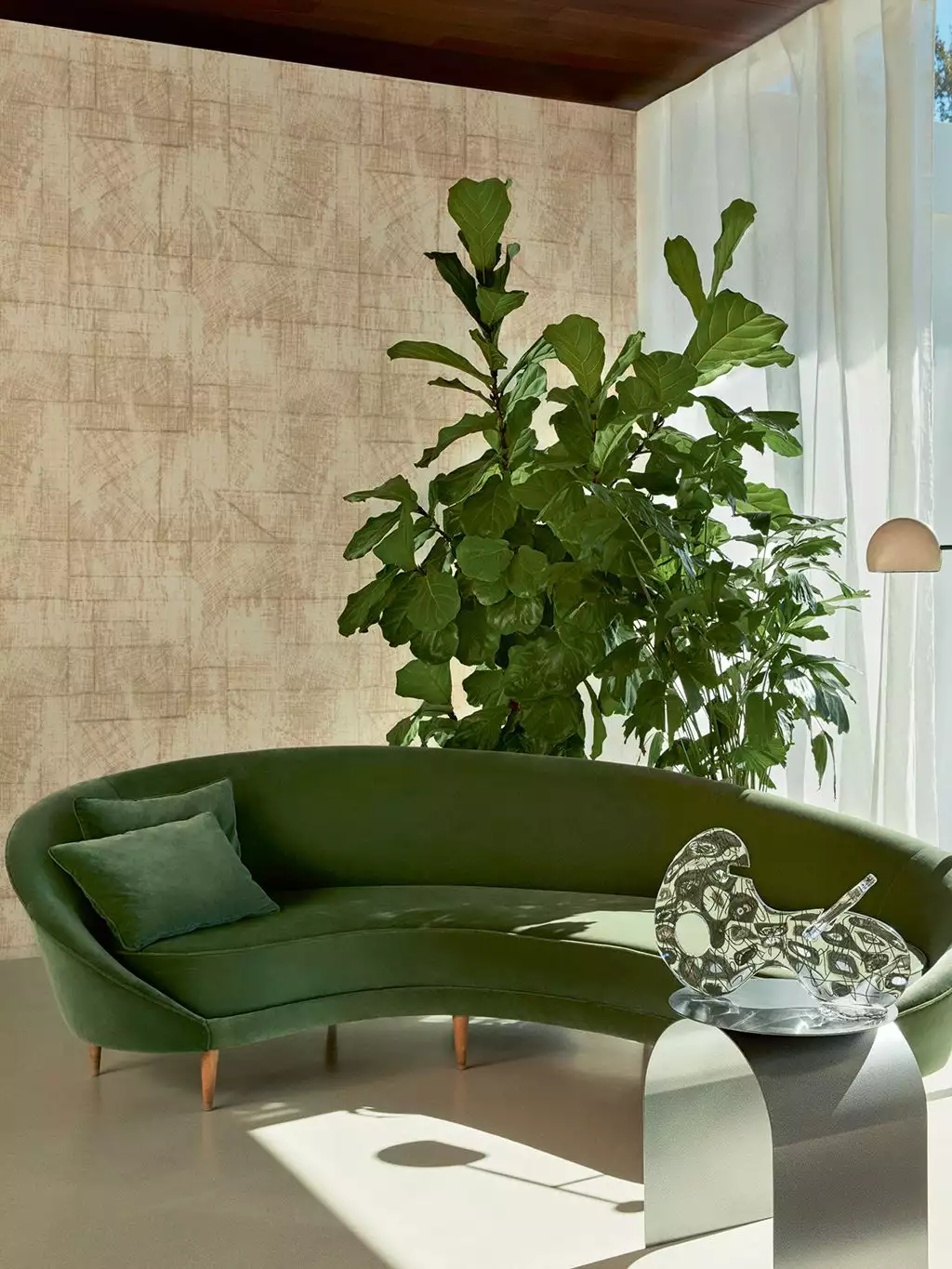 Chogak - Grafische Muster - Moderne Muster - Braun - Hellbraun - Èlitis