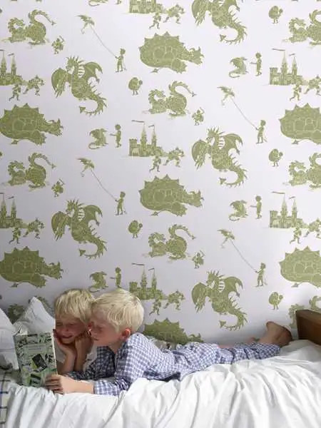 Ere-be-Dragons, grey - Figuren - Gebäude - Grau - Grün - PaperBoy