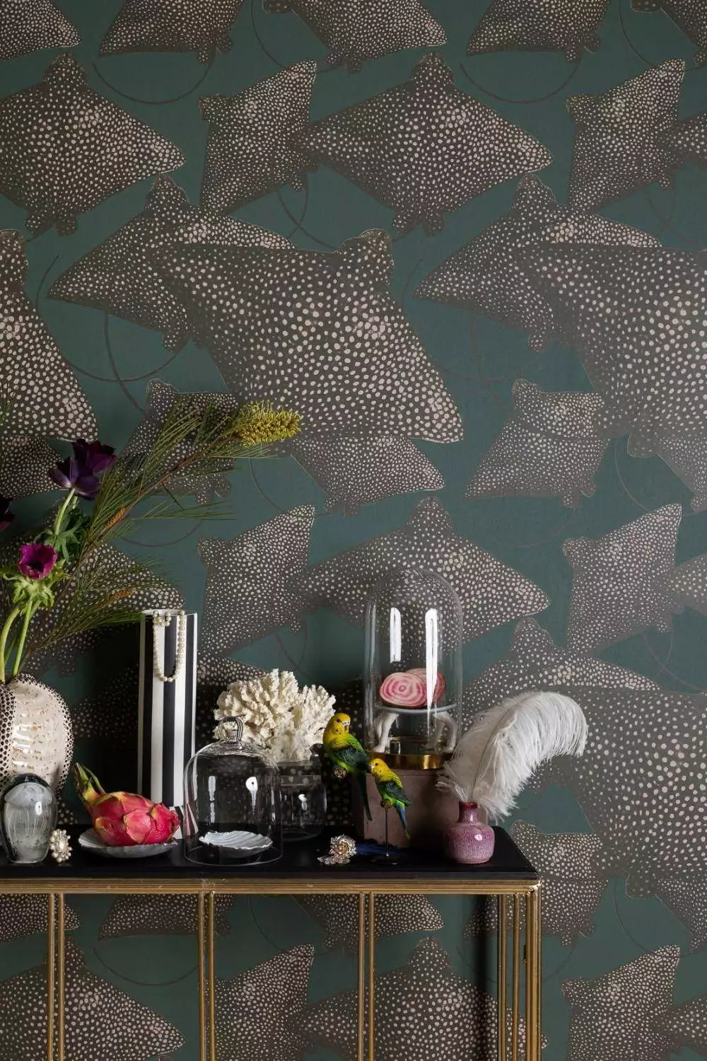 Rock on - Fische - Unterwasserwelt - Anthrazit - Petrol - Lisa Bengtsson