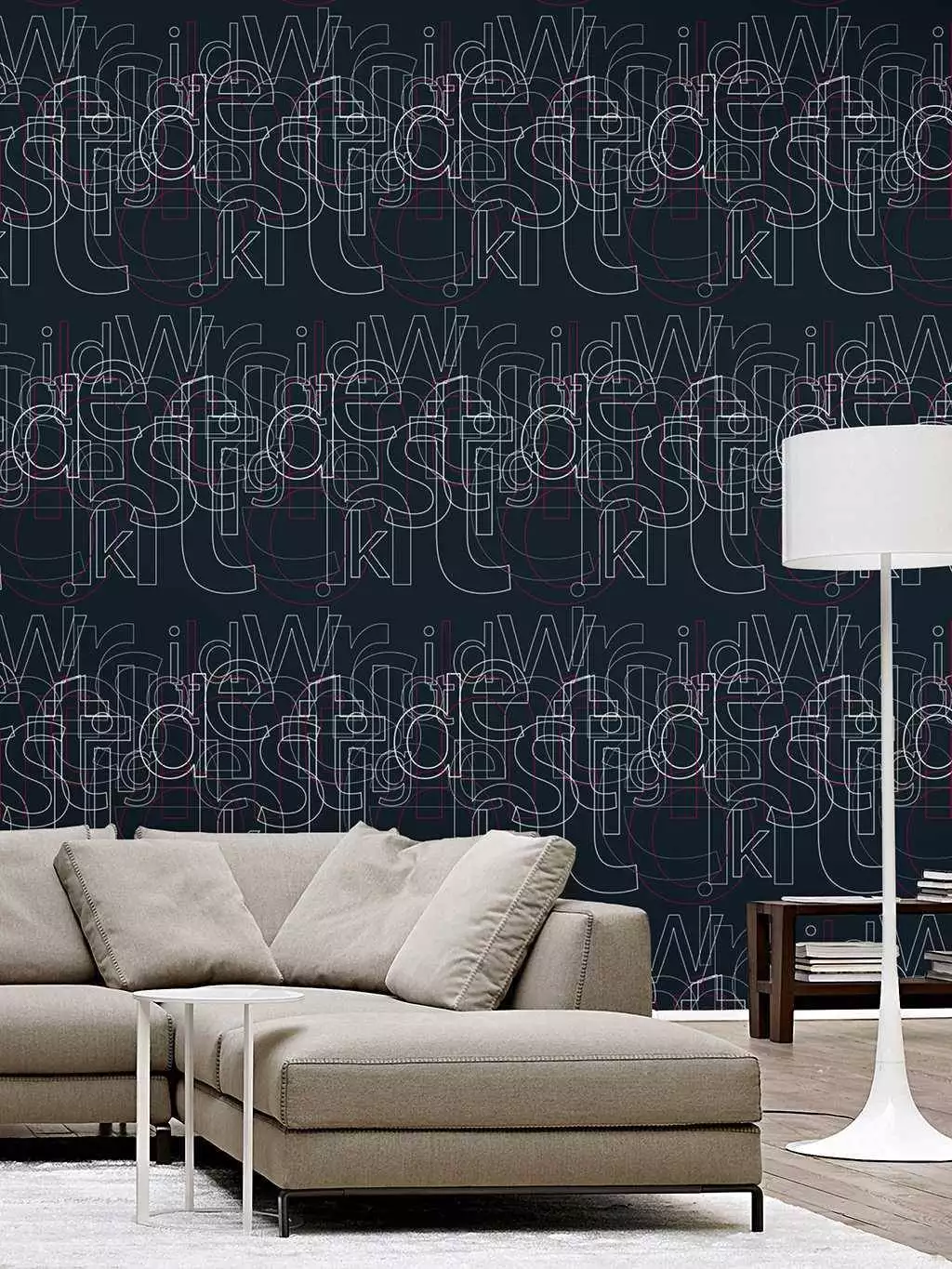 Buchstaben - Buchstaben - Blau - Rot - Weiß - Sabine Röhse