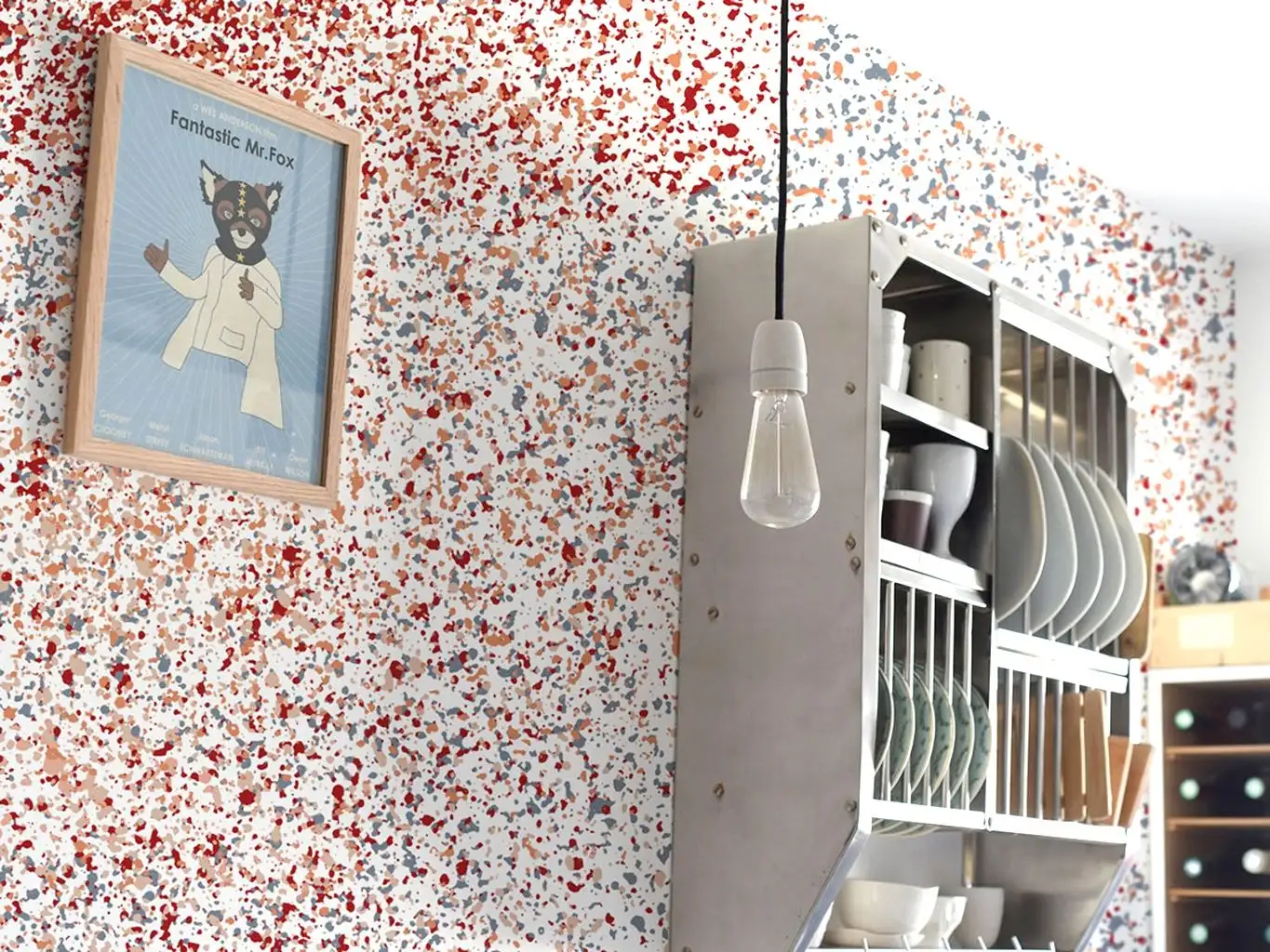 Stardust, MCM - Punkte Tapeten - Multicolor - Bien Fait