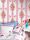Jorinde, col.05 - Blumen - Stickerei - Streifentapeten - Streifentapeten: - Multicolor - Essenza Home