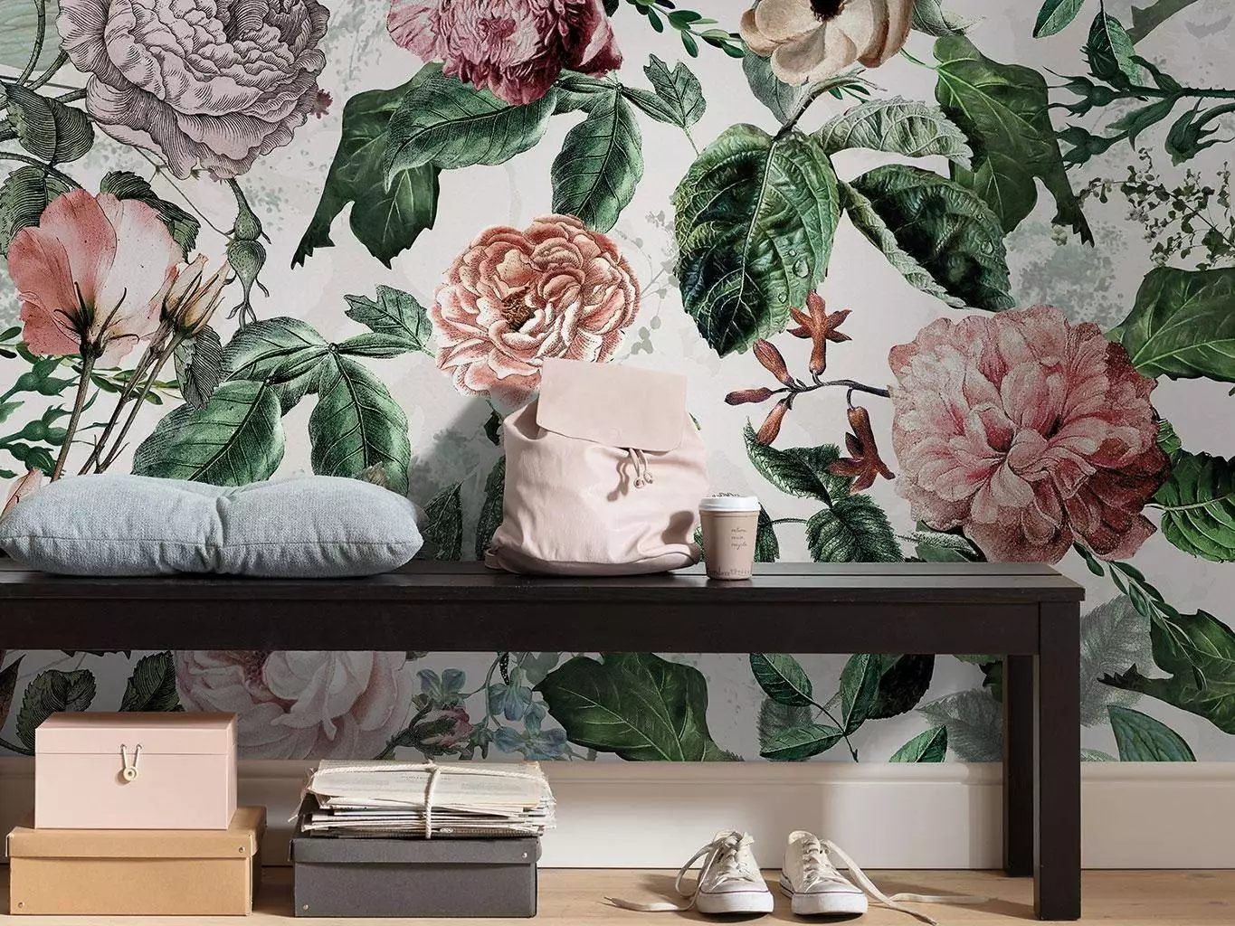 ROMANCE - Blumen - Blätter - Multicolor - 