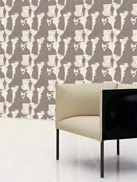 Traum, col. 2 - Figuren - Anthrazit - Braun - Creme - Sabine Röhse