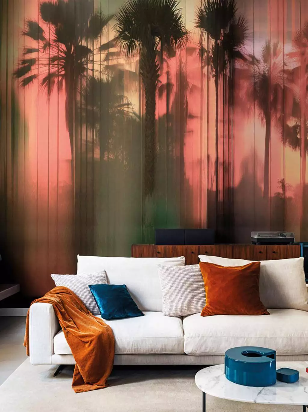 Ocean Drive - Blätter - Bäume - Florale Muster - FotoTapeten - Landschaft - Multicolor - Londonart