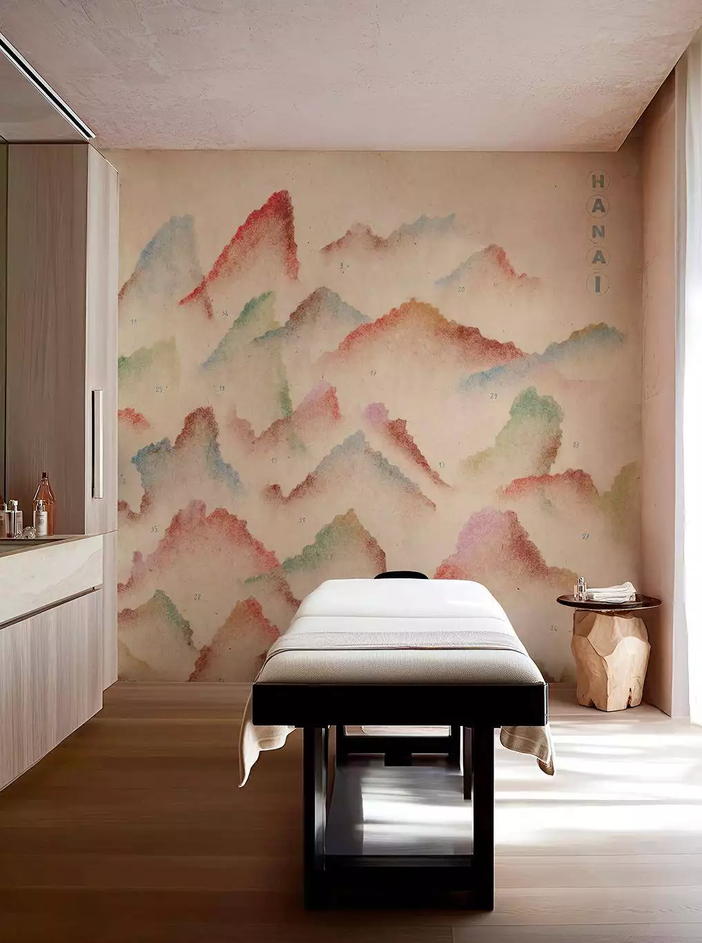 Hanai, Francesca Zoboli - Berge - FotoTapeten - Landschaft - Multicolor - Wall&decò