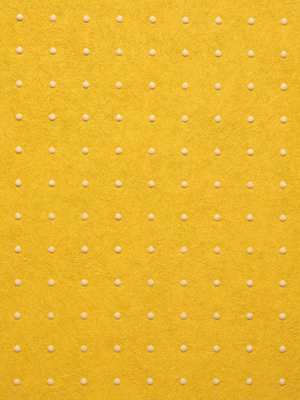 Dots, Yellow Colour of the Sun - 31022 - Punkte Tapeten - Gelb - Arte - Le Corbusier Wallcoverings