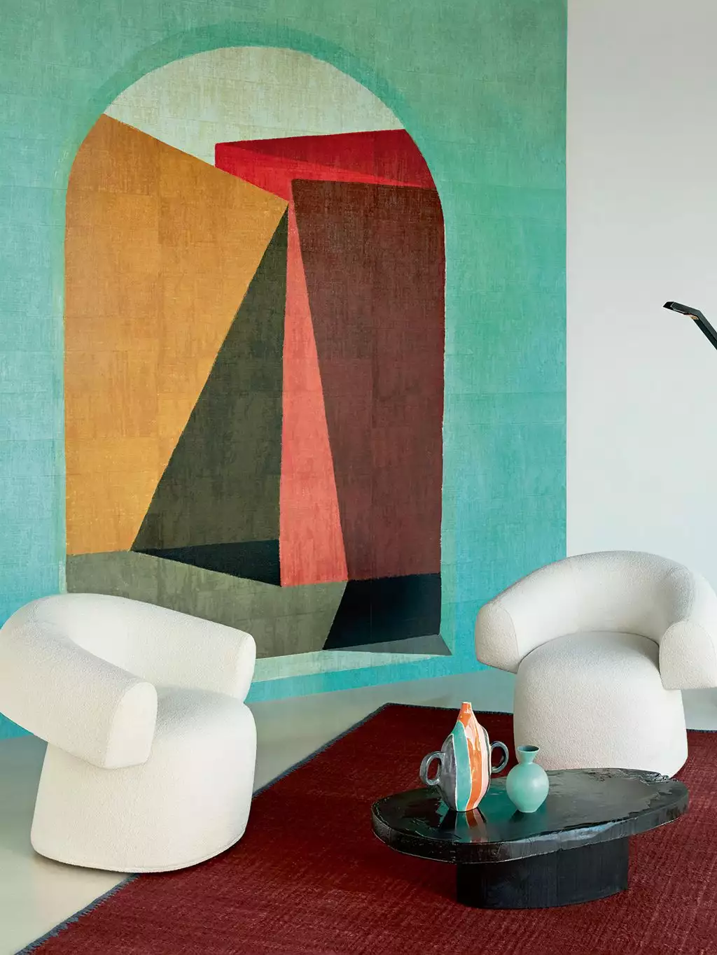 Medina - FotoTapeten - Gebäude - Moderne Muster - Multicolor - Èlitis