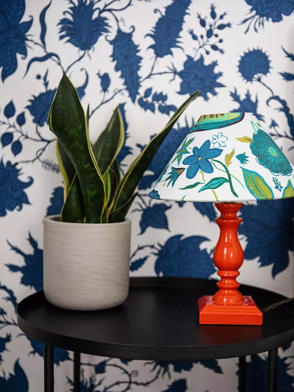 Hermosa Wallpaper in Lapis/Pearl Hermosa Wallpaper in Lapis/Pearl