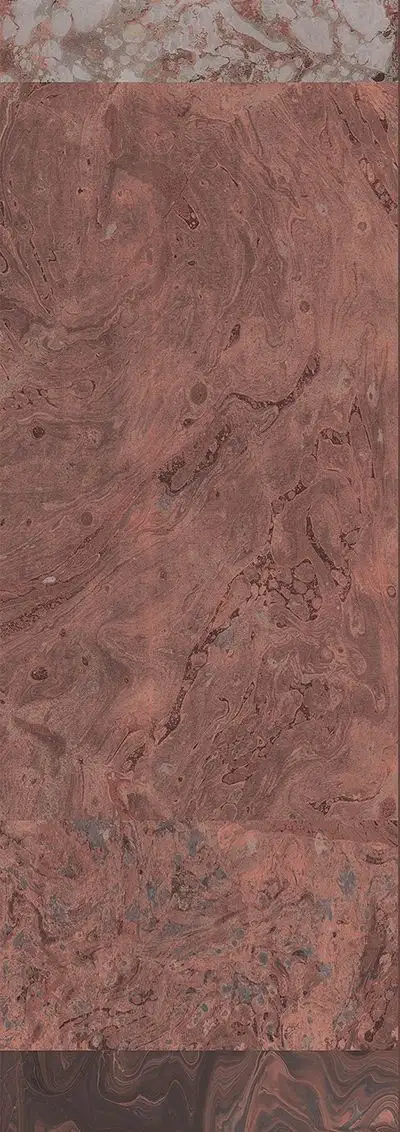 Alicante canyon, col. 05 - Beton - Graphisch - Steinoptik - Braun - Creme - Masureel