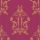Anakreon, darkmagenta gold - Figuren - Ornamente Tapeten - Gold - Rot - Malz & Malz