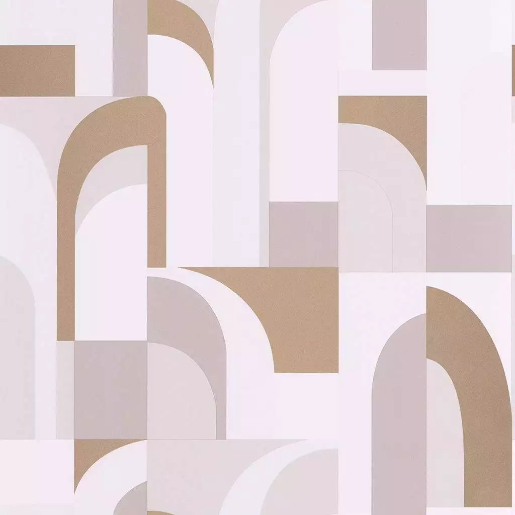 Doors, col. 09 - Bögen - Gebäude - Creme - Gold - Pastell - Rosa - Caselio