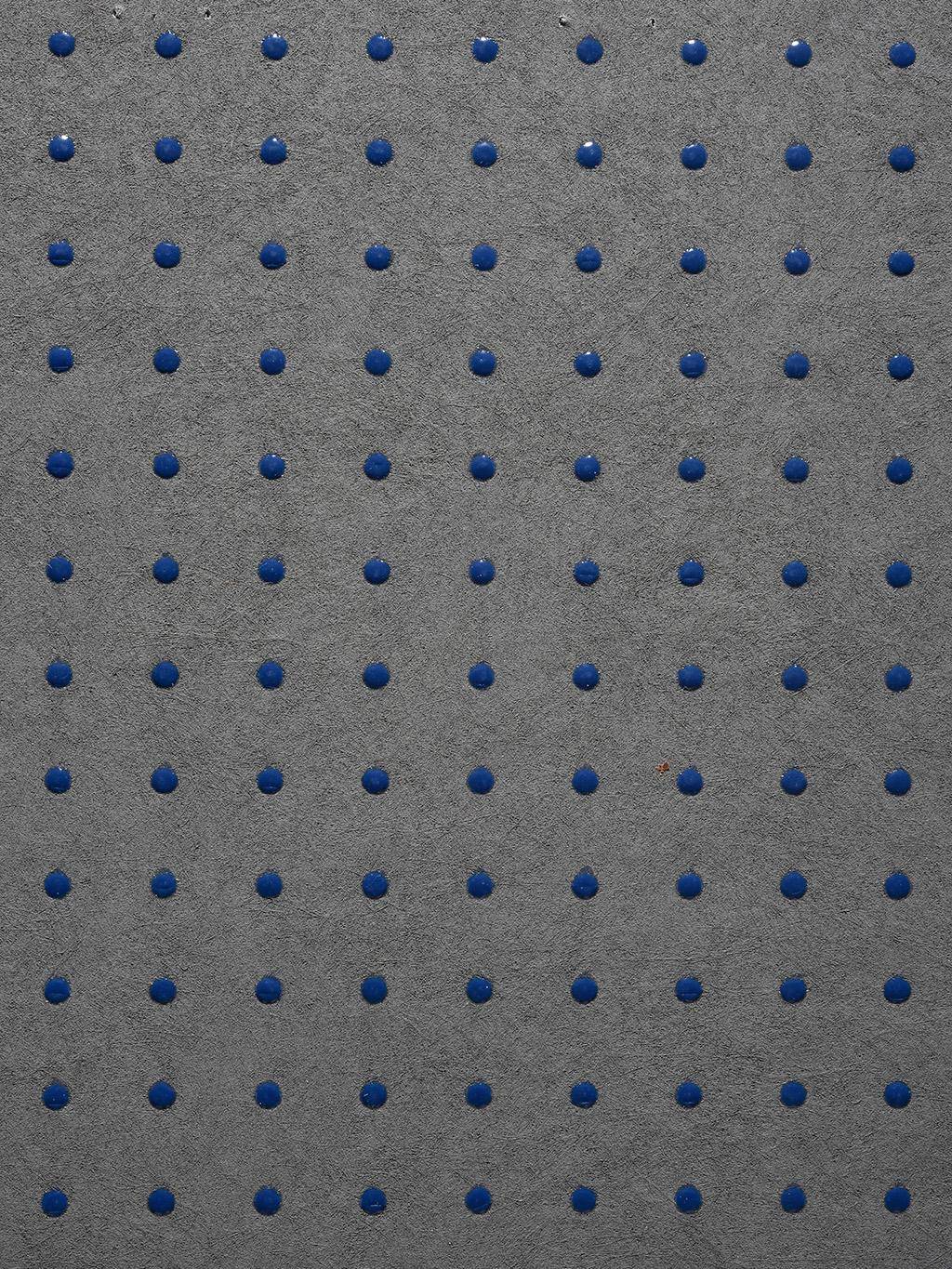 Dots, Iron Grey – 31009 - Punkte Tapeten - Blau - Grau - Arte - Le Corbusier Wallcoverings