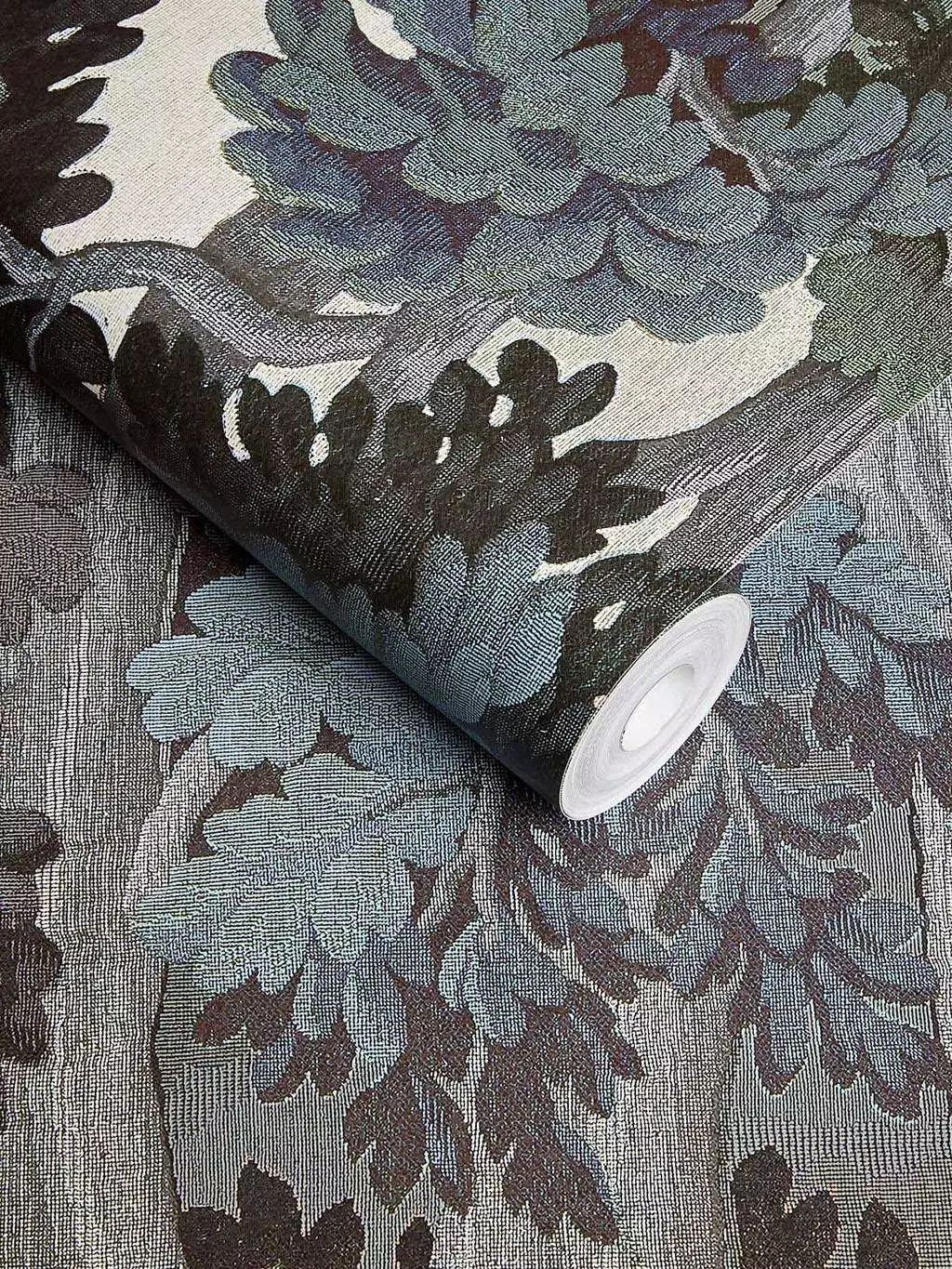 Plantasia Wallpaper, Amazonite - Bäume - Landschaft - Wald - Multicolor - House of Hackney