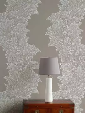 Acanthus Leaf Wallpaper