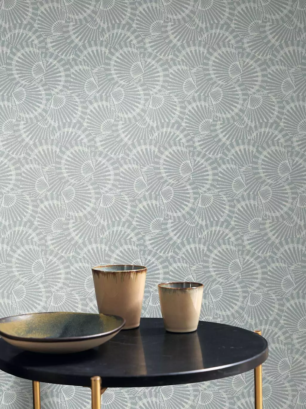 Saint Malo, col. 03 - Meer - Strandmotive - Grau - Weiß - Casadeco