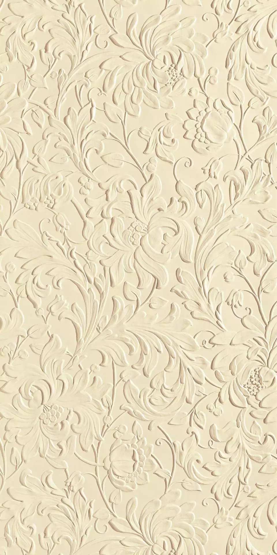 Kelmscott - Blumen - Blätter - Florale Muster - Creme - Lincrusta