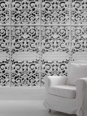 White Cast Iron Lace