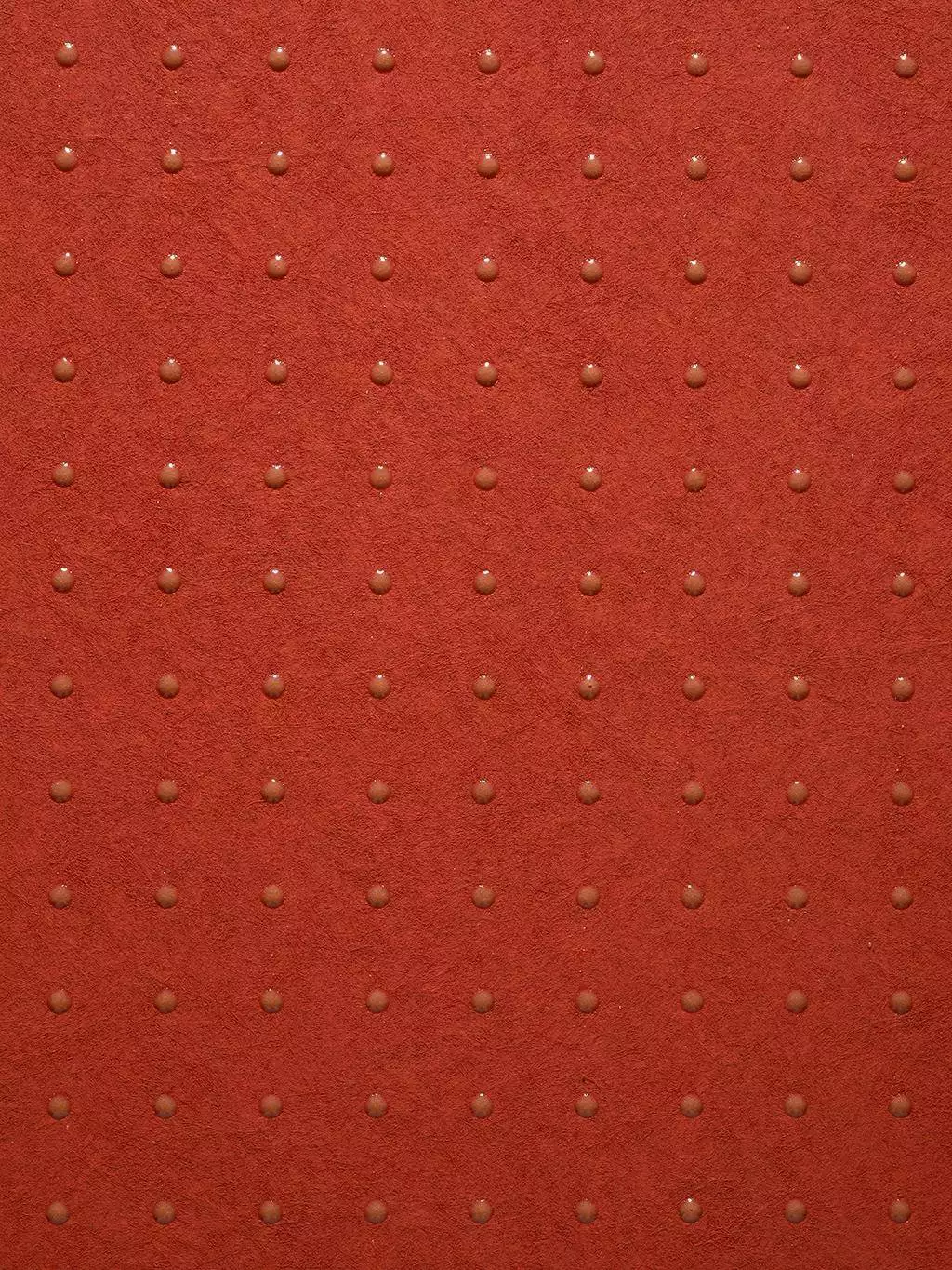 Dots, Cinnabar Red - 31027 - Punkte Tapeten - Rot - Arte - Le Corbusier Wallcoverings