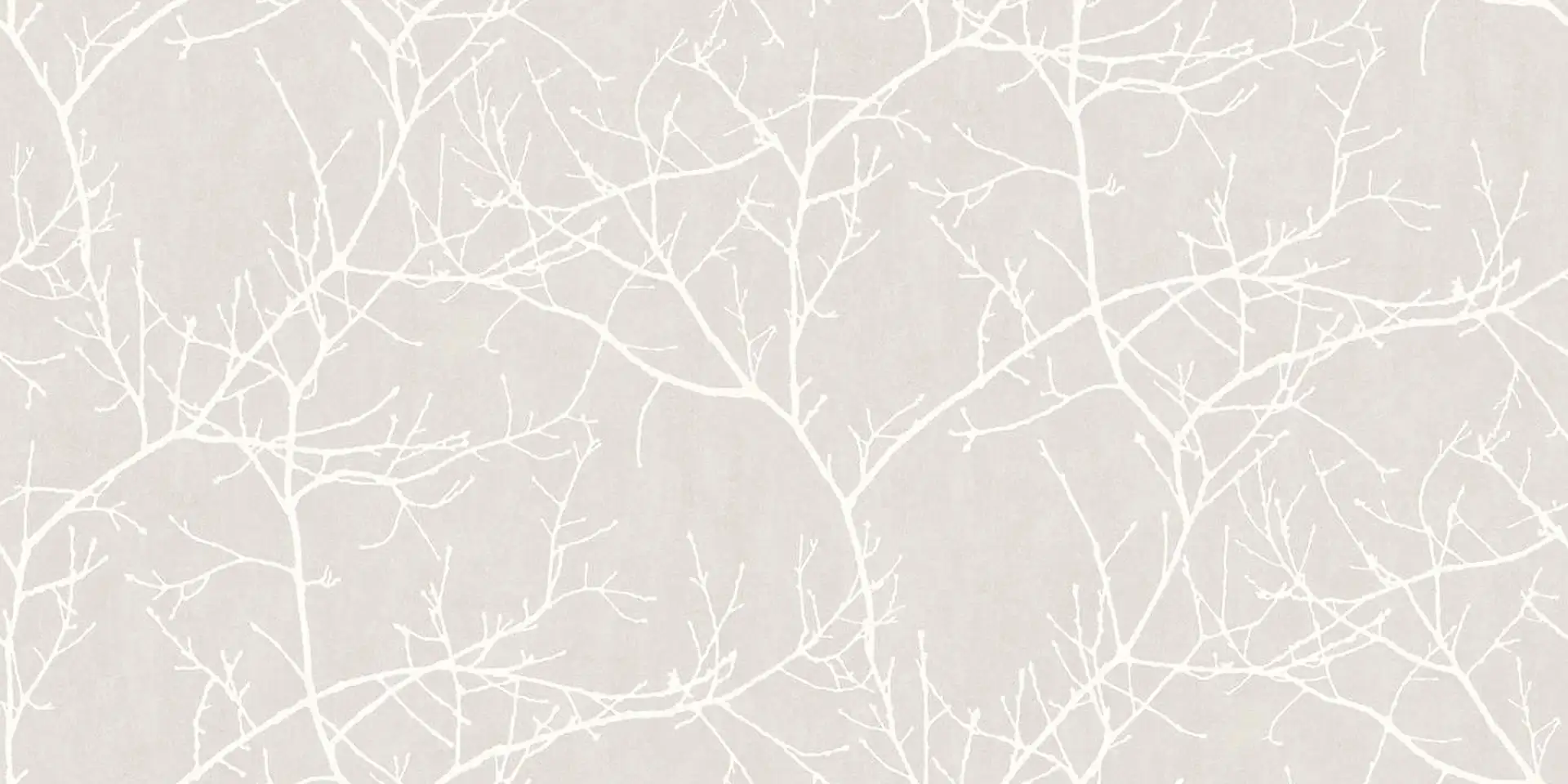 Arbre, col. 54 - Äste - Grau - Weiß - Casadeco