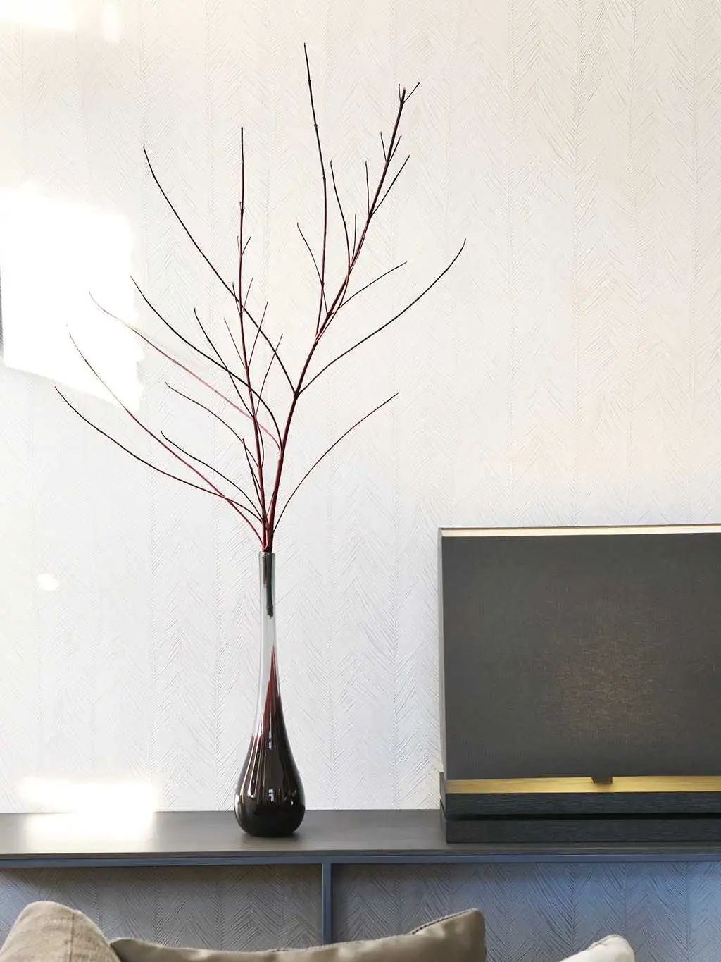 Adna, col.10 - Blätter - Creme - Grau - ARTE