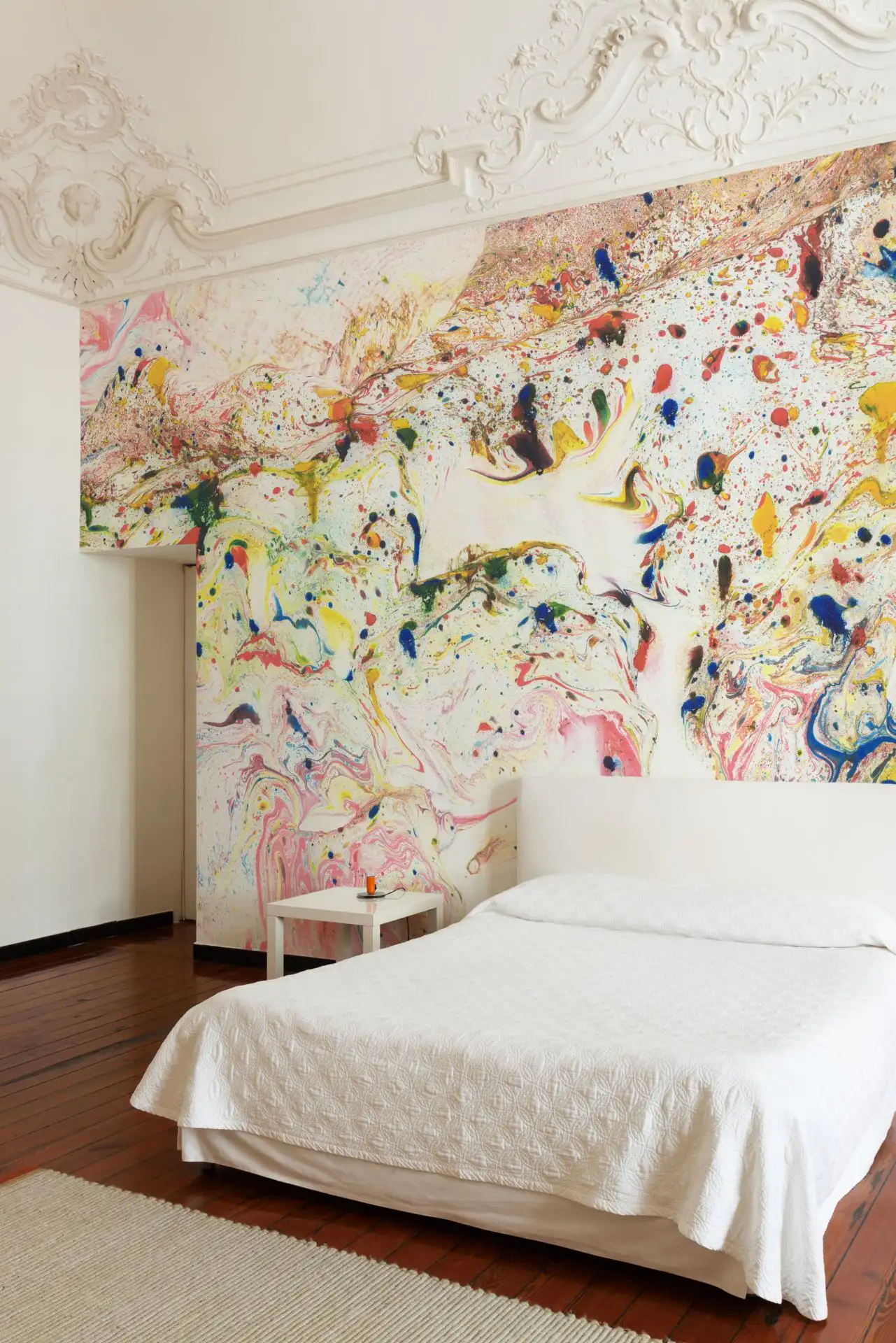 Suminagashi No 1 - Farbverlauf - abstrakt - Multicolor - Malz & Malz