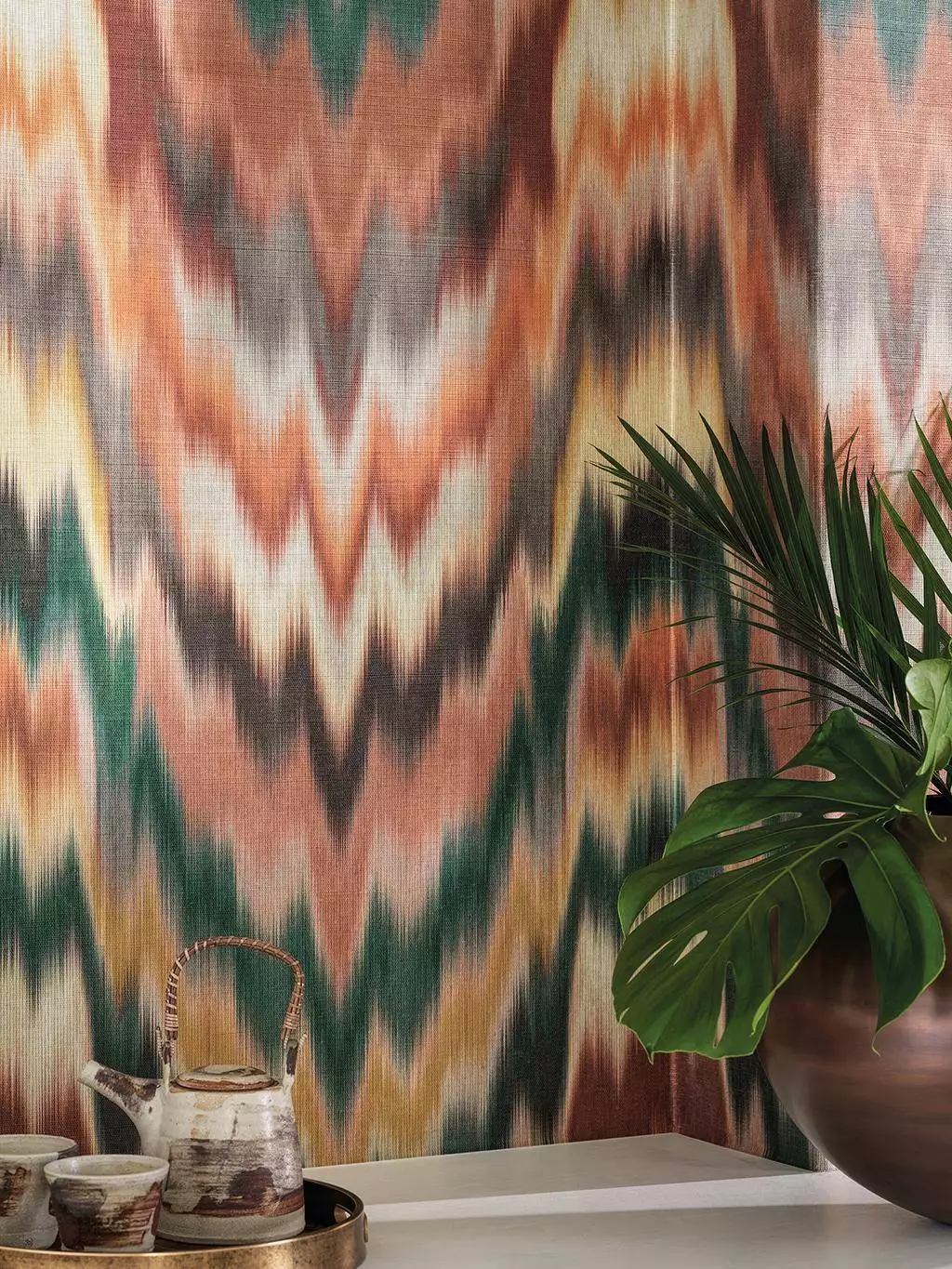 Irisa, col. 02 - Farbverlauf - Moderne Muster - Wellen - Multicolor - Osborne & Little