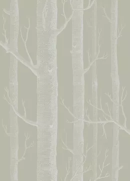 Woods, White on Old Olive