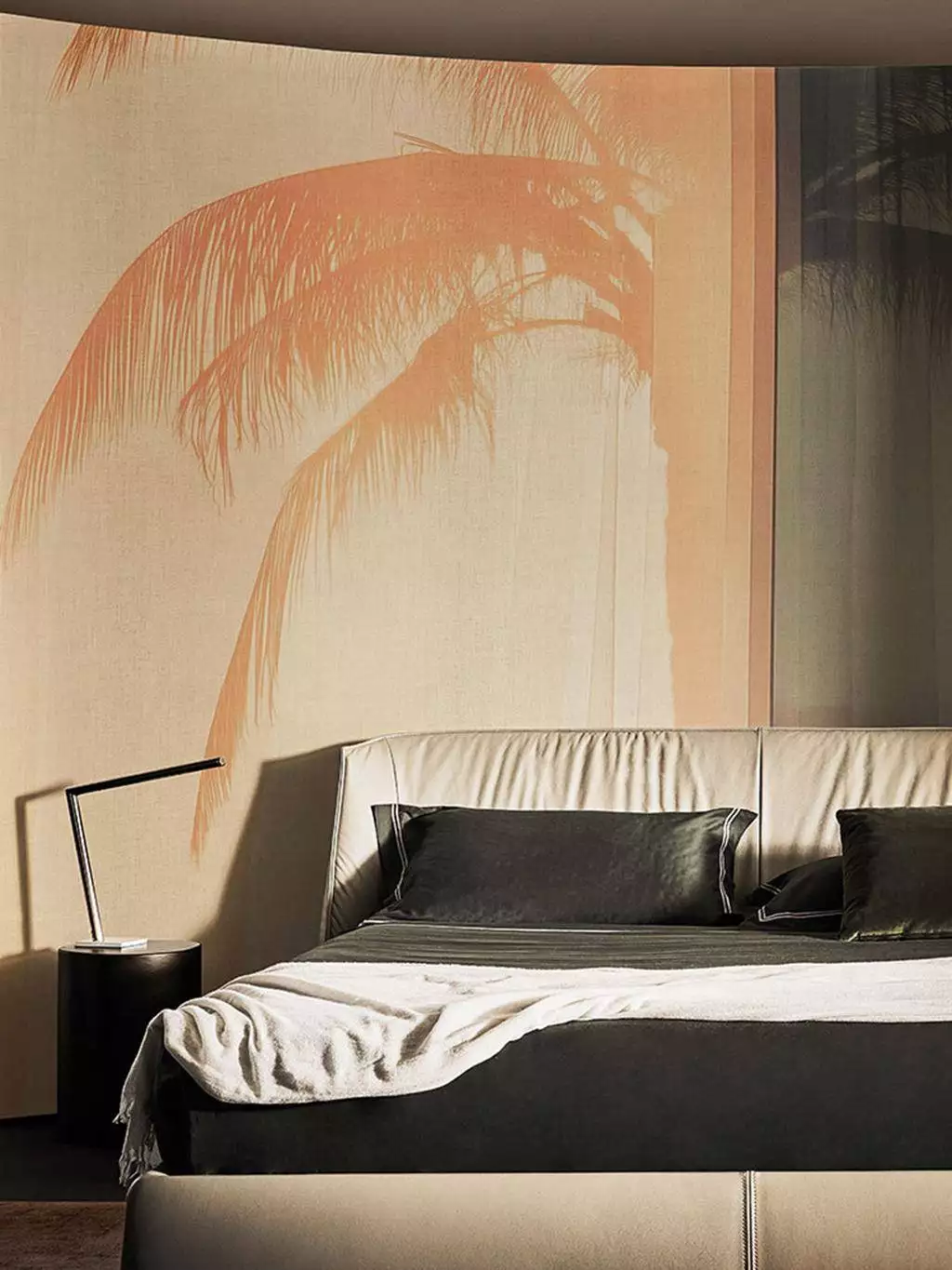 Soft Meridian - Blätter - Bäume - Florale Muster - FotoTapeten - Multicolor - Londonart